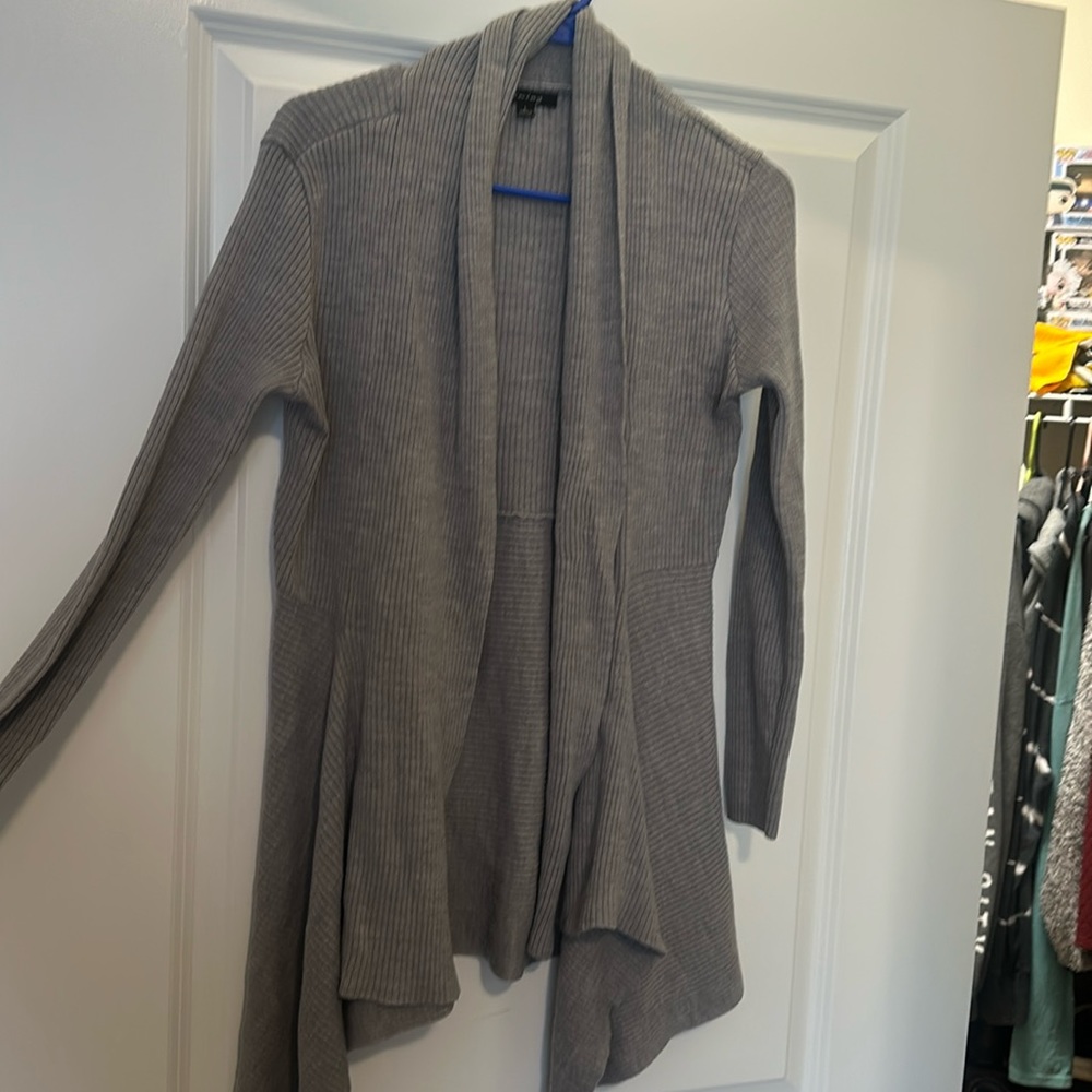 Textured throw over